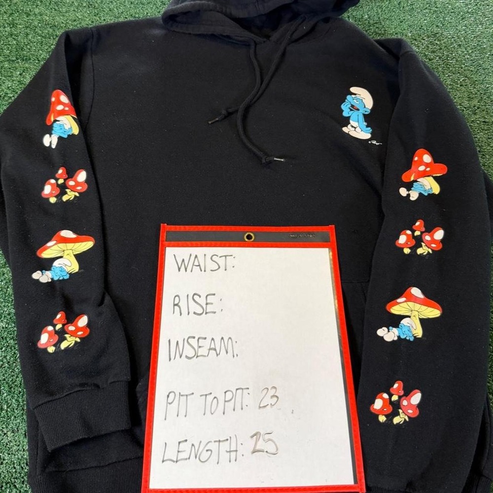 Smurfs black hoodie